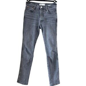Zara The Slim Full Length Jean Women’s Size 2 Charcoal Gray High Rise